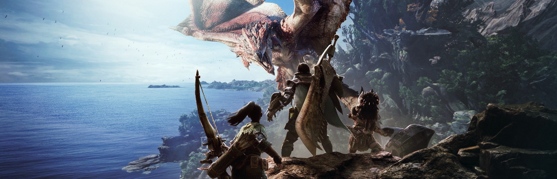 Banner Monster Hunter: World (Xbox ONE / Xbox Series X|S)