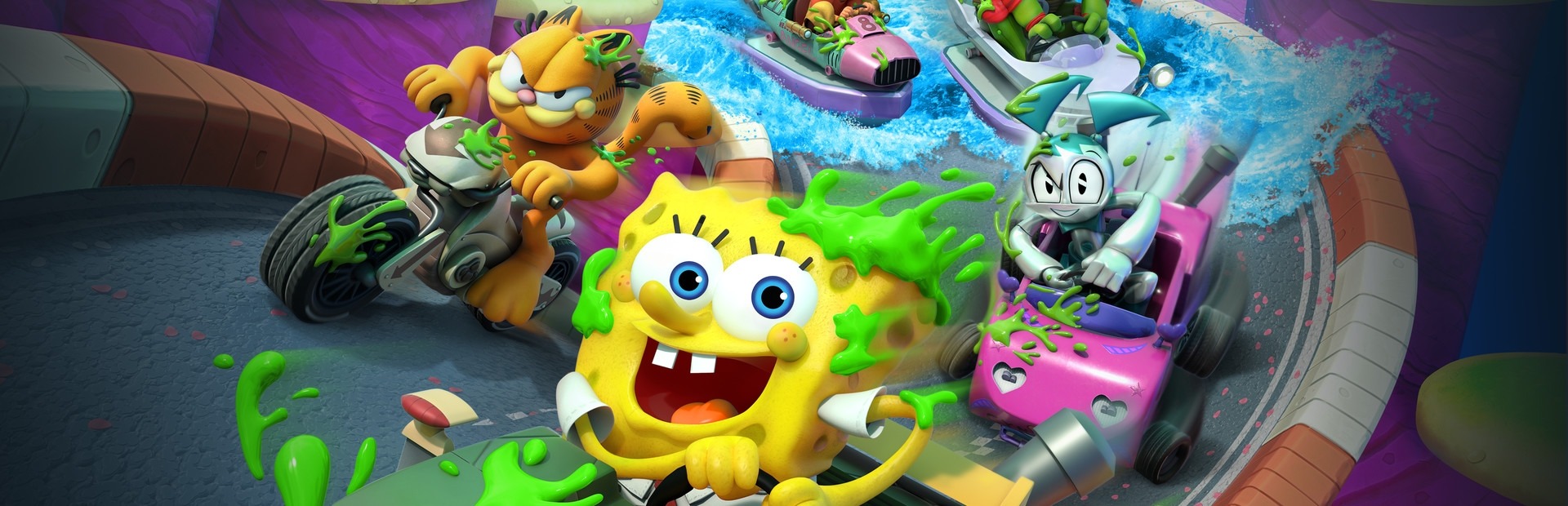 Banner Nickelodeon Kart Racers 3: Slime Speedway