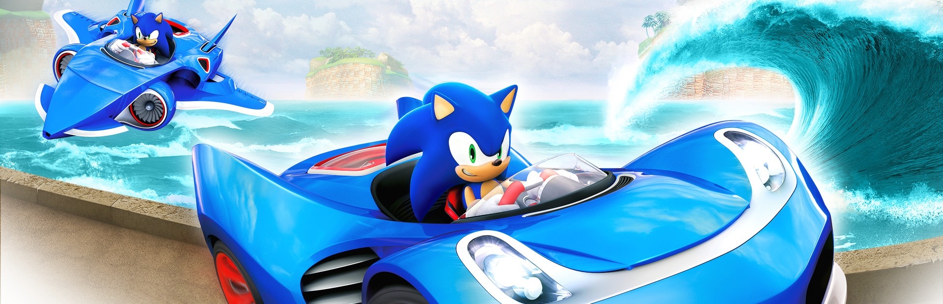 Banner Sonic & All-Stars Racing Transformed