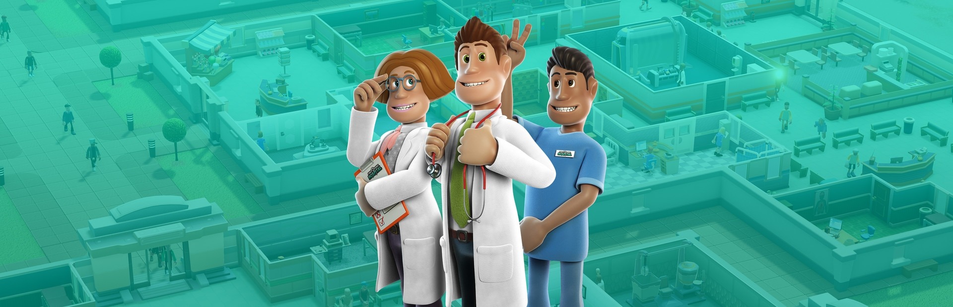 Banner Two Point Hospital (Xbox ONE / Xbox Series X|S)