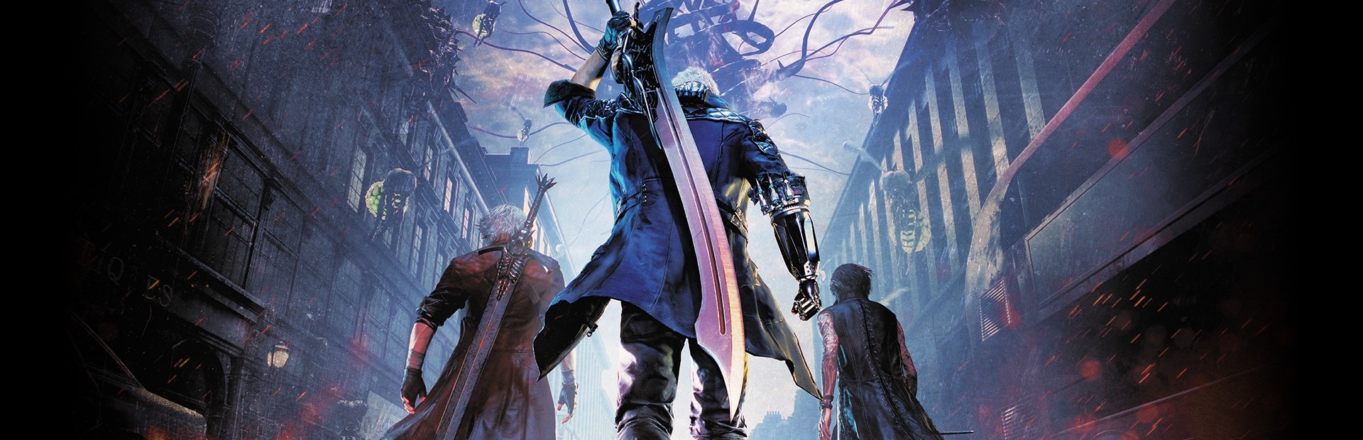 Banner Devil May Cry 5 Deluxe + Vergil