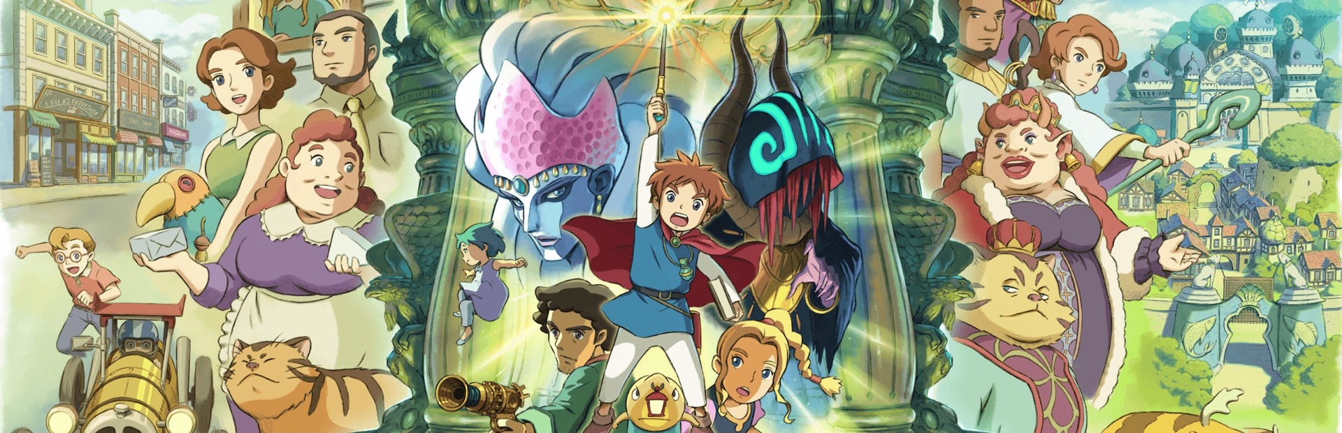 Banner Ni no Kuni Wrath of the White Witch Remastered