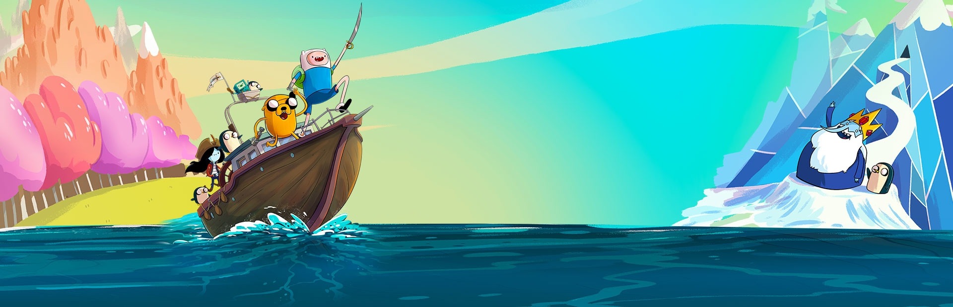 Banner Adventure Time: Pirates of the Enchiridion