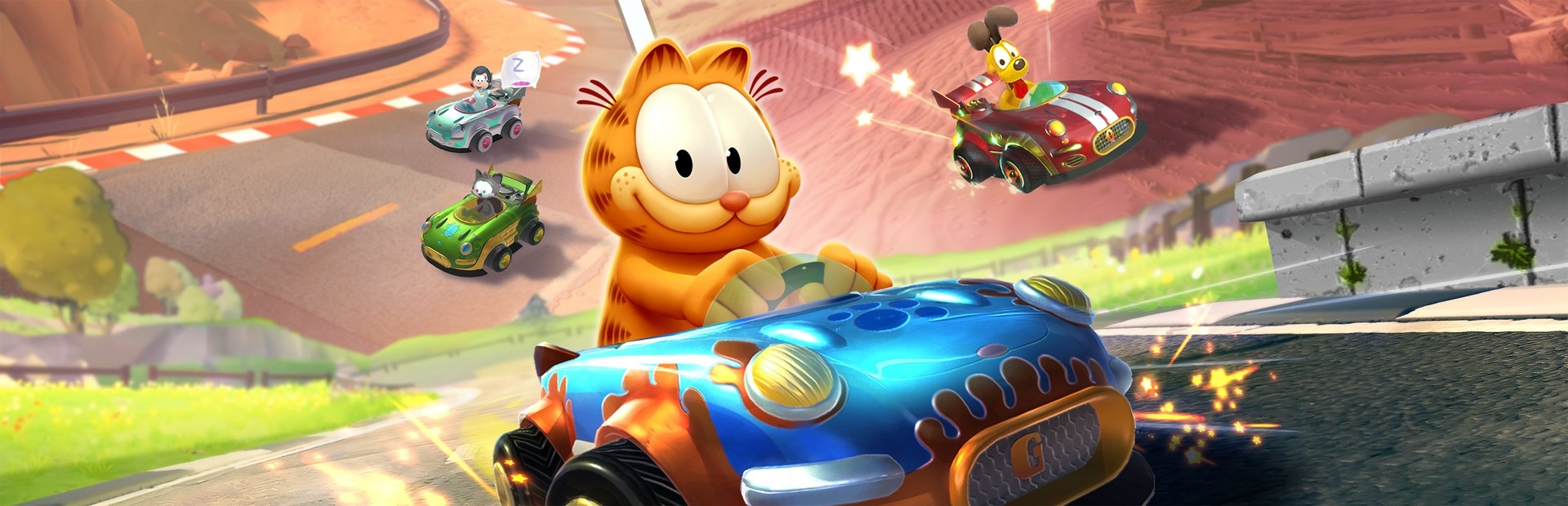 Banner Garfield Kart : Furious Racing