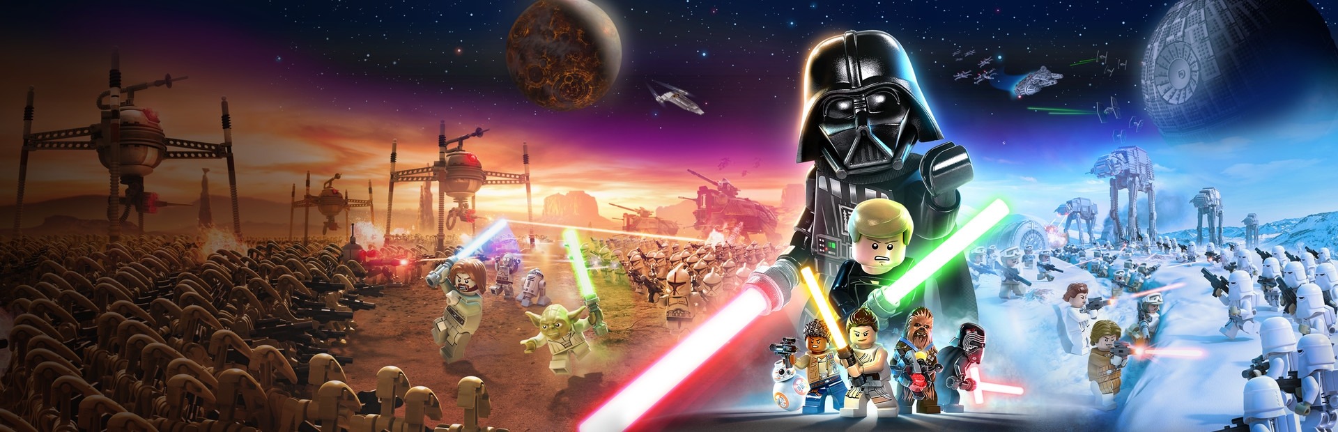 Banner LEGO вёздные Войны: Скайуокер. Сага