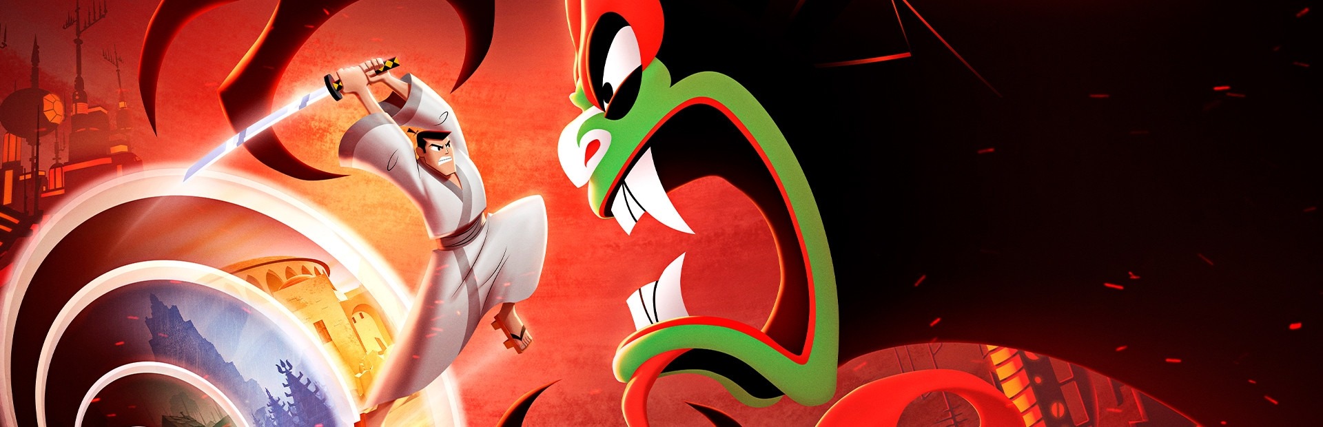 Banner Samurai Jack: Battle Through Time