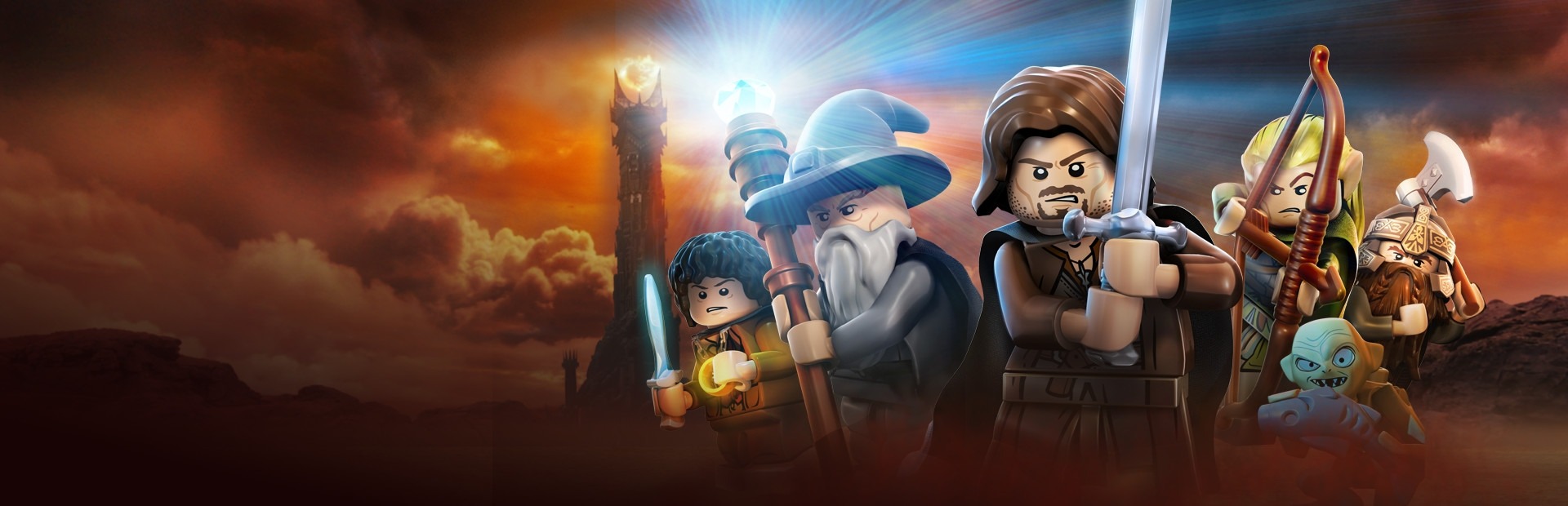 Banner Lego Lord of the Rings