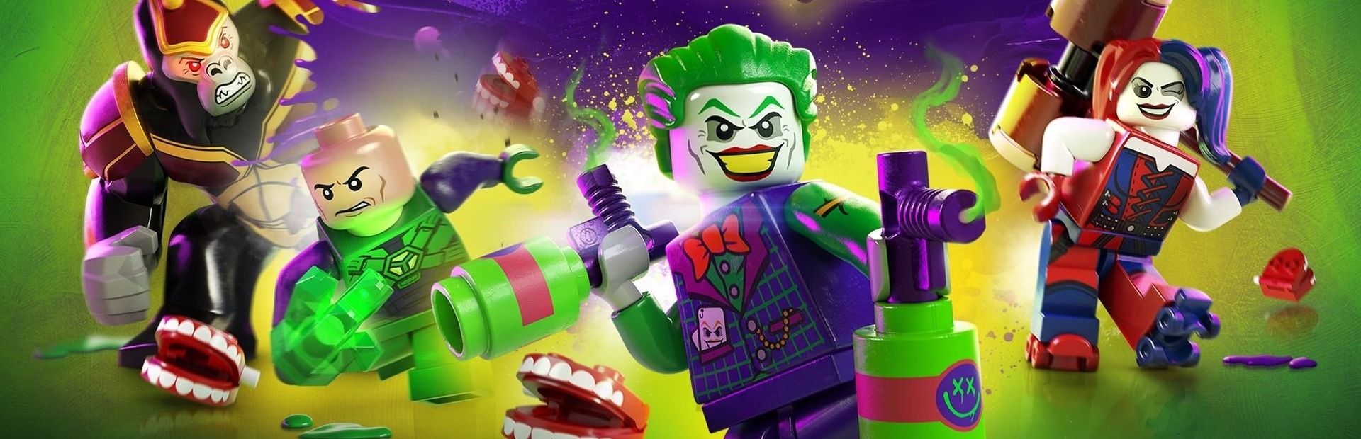 Banner Conjunto Lego Heróis e Vilões da DC (Xbox ONE / Xbox Series X|S)